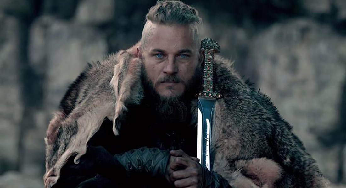 Ragnar Lothbrok fra tv-serien Vikings
